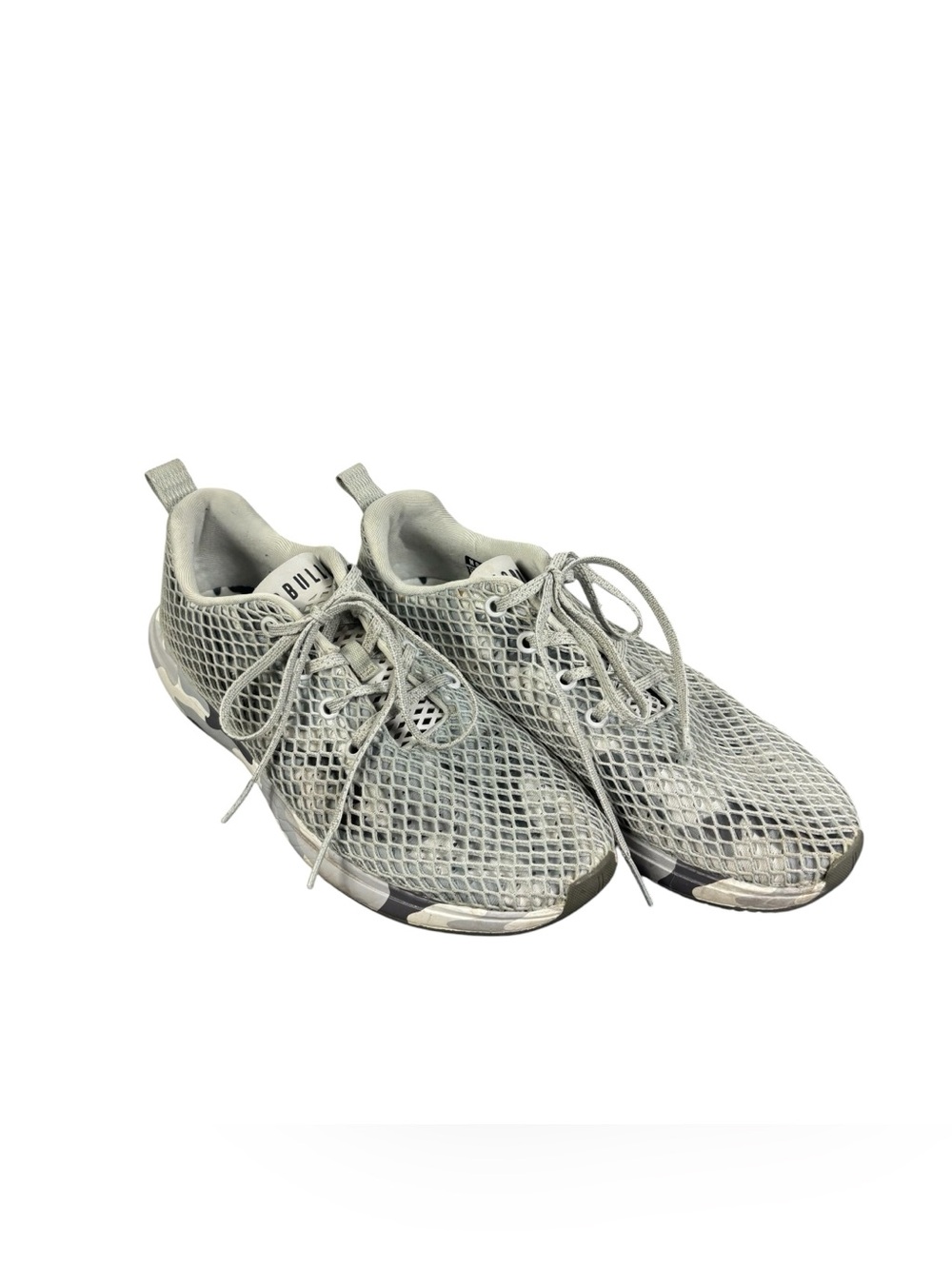 NOBULL Project Shoes Arctic Grey Gray Diamond Mesh Trainer Gym Camo Men's 9.5